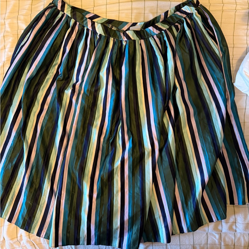 Striped Multicolor Ava & Viv Skirt